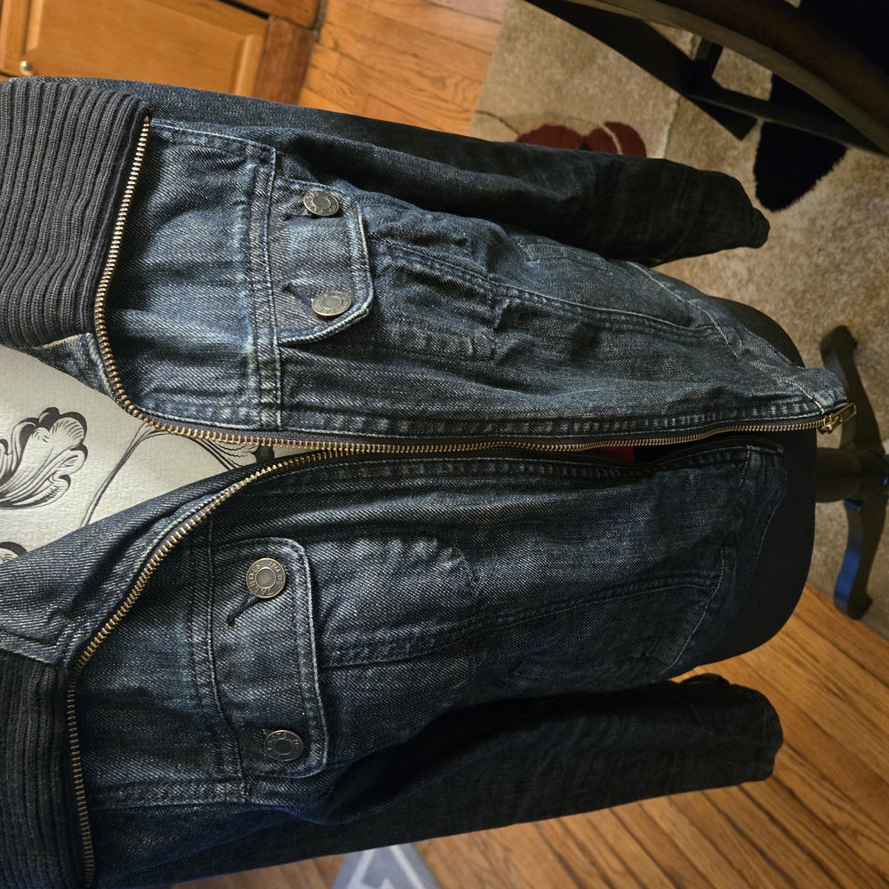 Black Jean Jacket with Classic Style